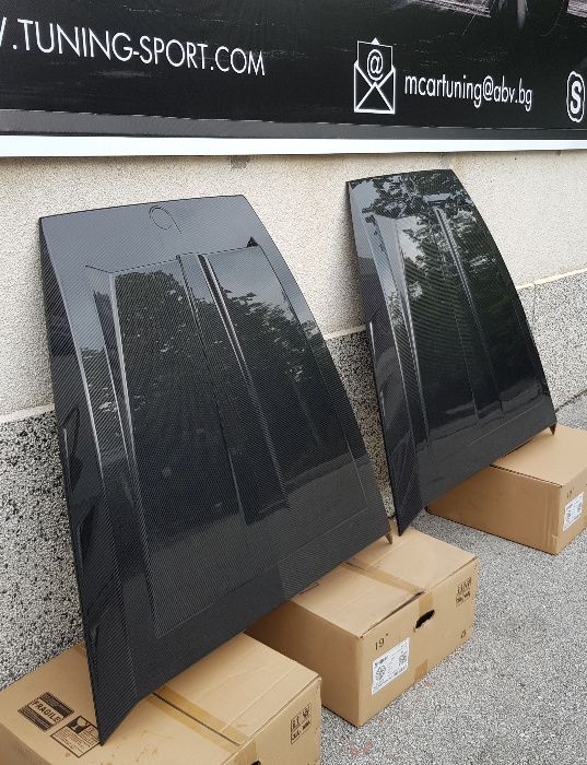 Карбон добавка преден капак  G-class W464 от 2018-