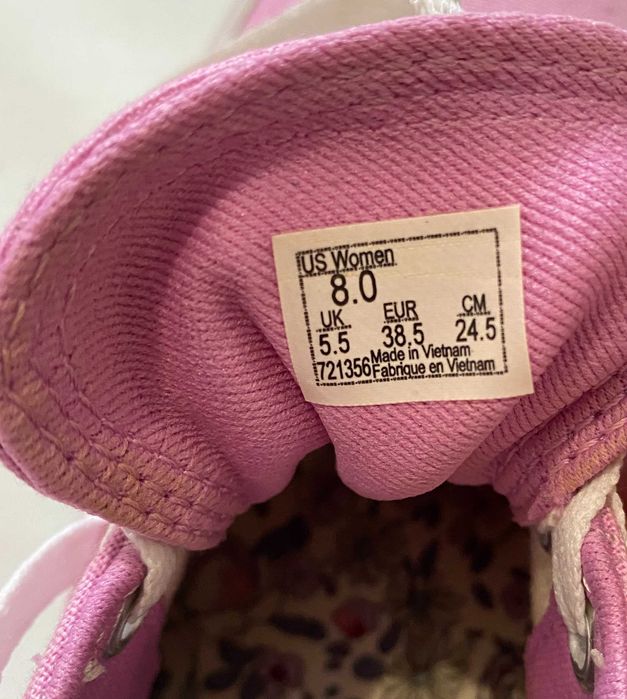 Tenisi dama, Vans, panza roz, marimea 38