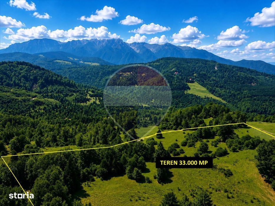 Teren 33,319mp Predeal - zona 3 Brazi