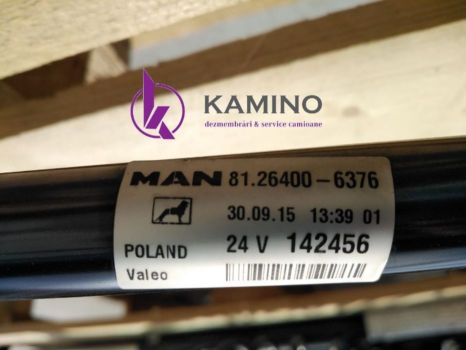 Ansamblu stergatori MAN TGX  Euro 6