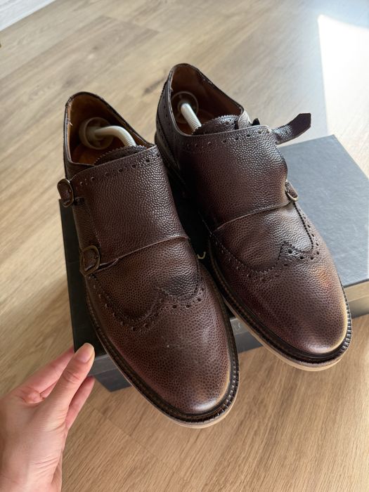 Pantofi Massimo Dutti piele naturala