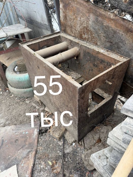 Две печки железные