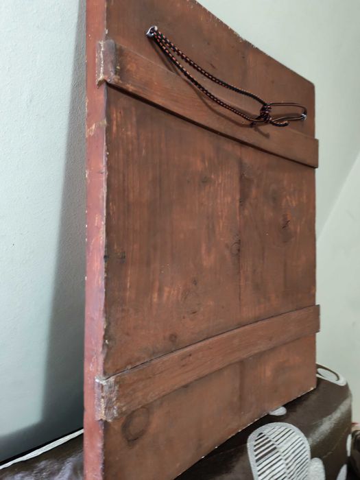 Icoană  Maica Domnului „Semnul” – sec. XIX – foiță de aur – 55x46x3 cm