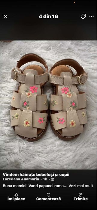 Sandale fetite marimea 23