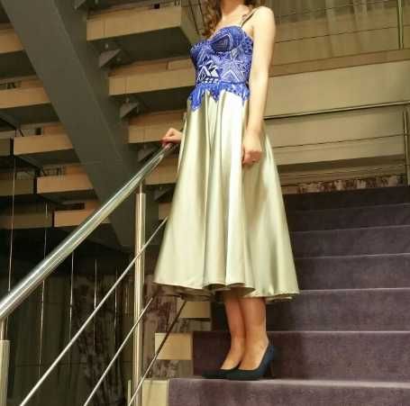 Rochie matase designer roman