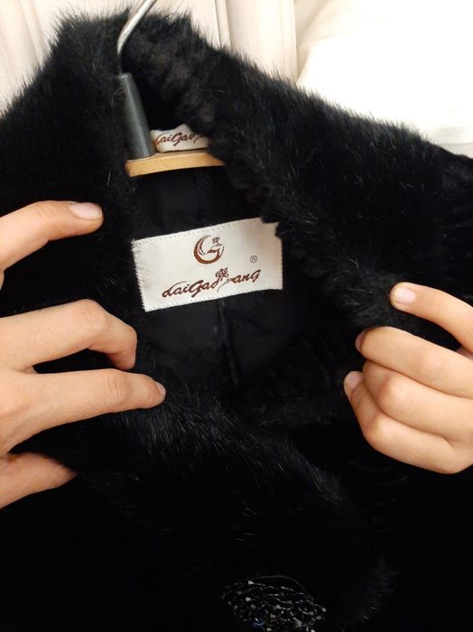 Палто женская черная