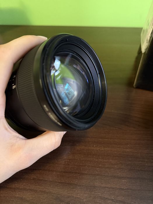 Obiectiv Sony 85mm 1.4 GM