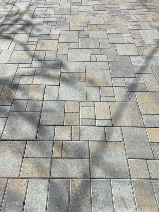 Укладка брусчатки