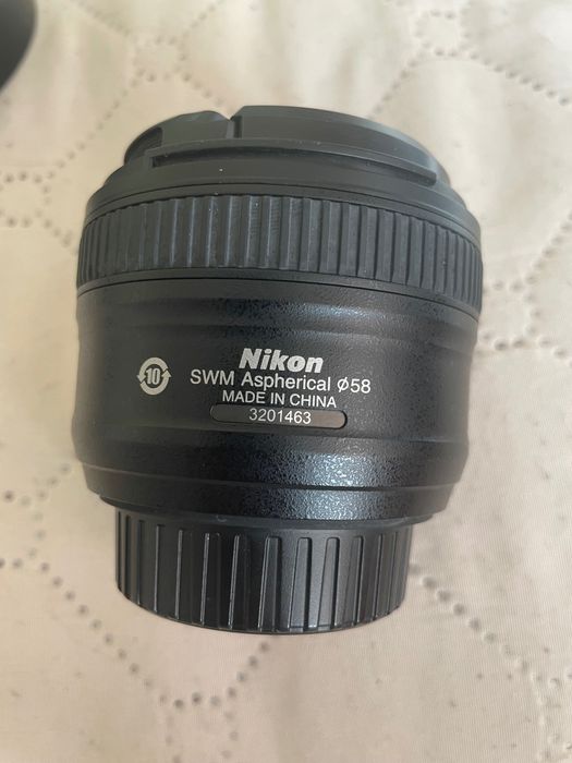 Обектив Nikon AF-S NIKKOR 50mm f/1.8G