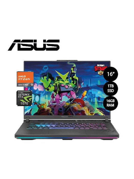 Новый Asus ROG Strix G16 (R9-8940HX/RTX5070)