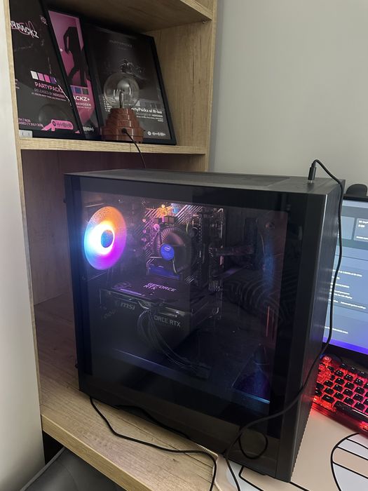 PC Gaming RTX 3050+ i5-10400F + Monitor Odyssey G3 27 inch 144Hz- setup complet