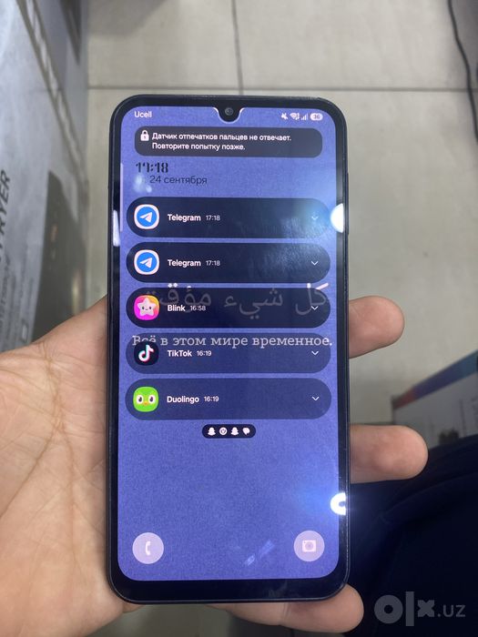Samsung A24 qora