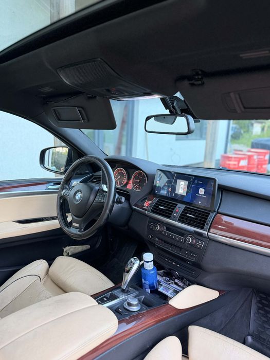 Vand bmw x6 e71 M57 diesel individual,trapa,keyless,softclose,navigatie android,plafon negru ,jante 20 Y