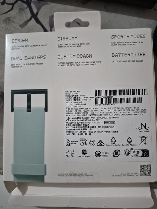 Топовые часы NOTHING CMF watch 3 pro