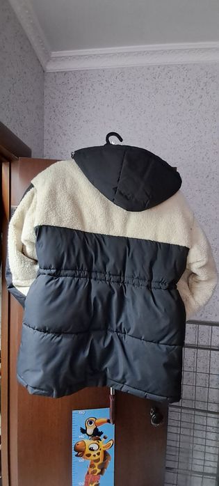 Куртка зимняя со вставками