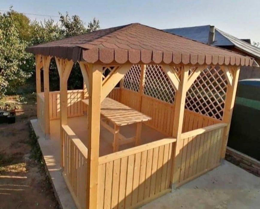 Foisore terase căsuțe magazi pergole etc