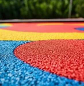 Бесшовное резиновое покрытие