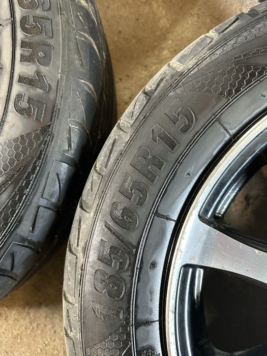 R15 PCD 4*100 Комплект диское резиной 185/65