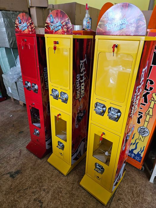 Комбинирана машина за татуировки с 2канала + капсули с играчки