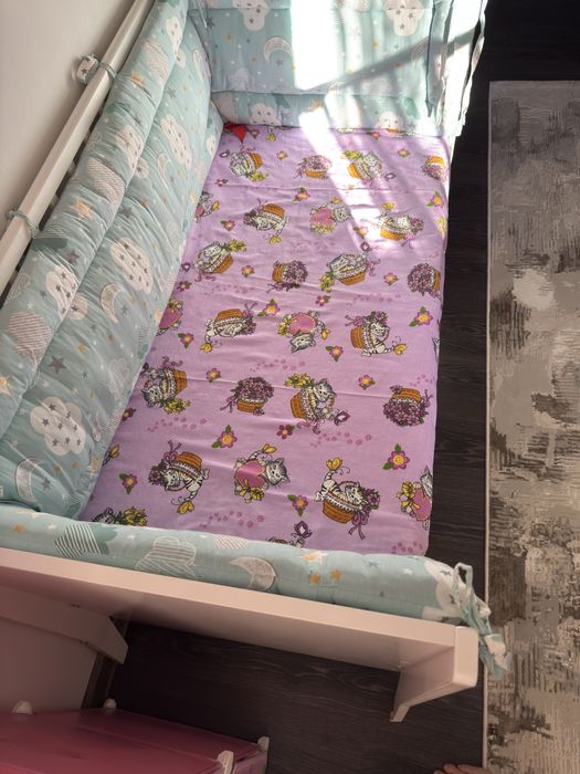 Patut Bebe Alb 3 în 1