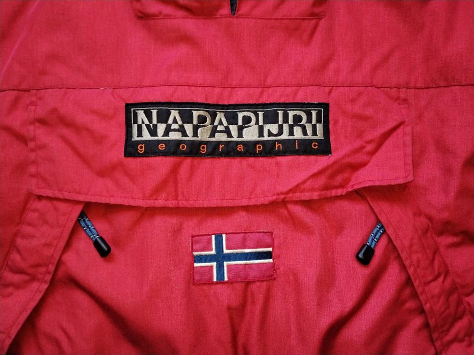 Napapijri Skidoo Зимно Яке Анорак Рядъг Модел Мъжки Размер XL