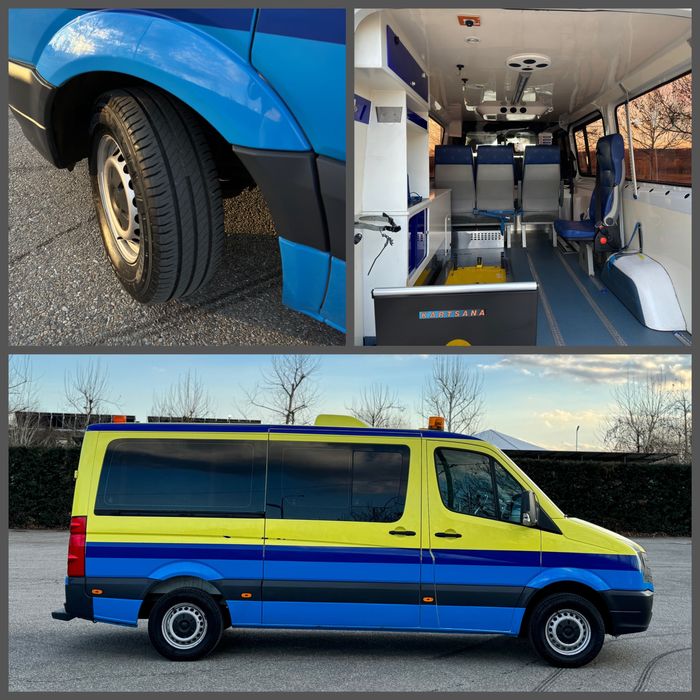 Vw Crafter - Ambulanta-Camper-Rulota —Stare Noua-Recent Adusa !!!