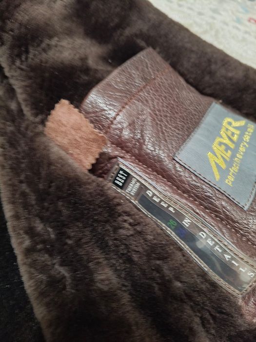 Меховая дубленка