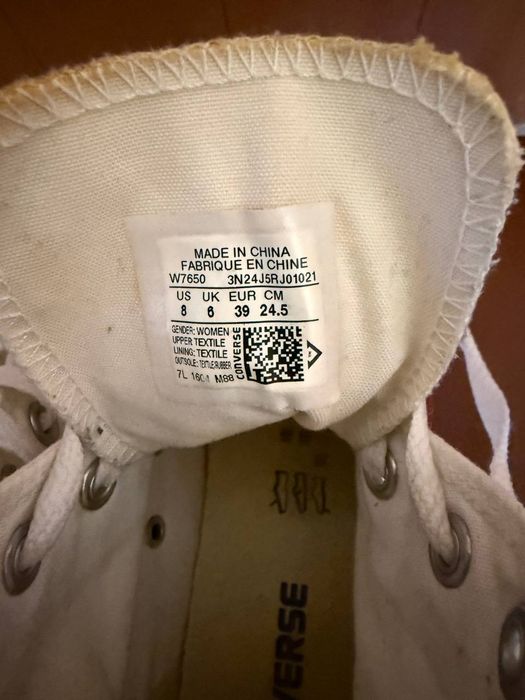 Tenisi Converse All Star originali, marimea 39, stare buna