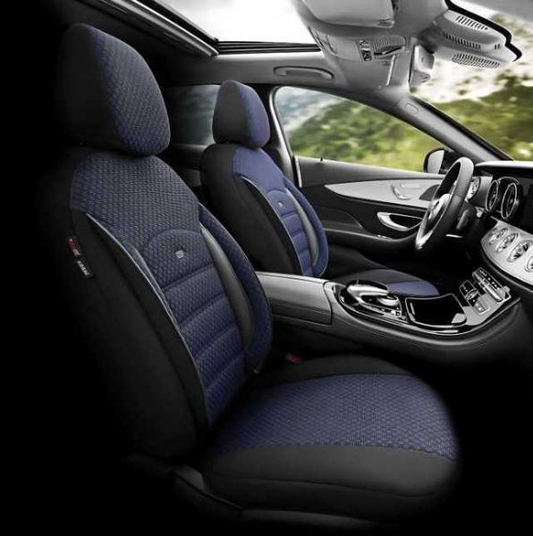 Тапицерия за седалки Otom Sport Plus PLS104 (черно/синьо)