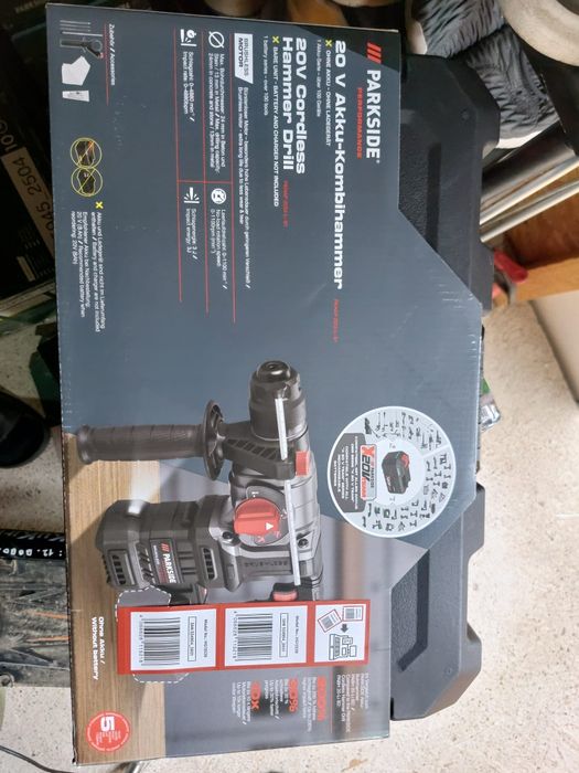 Rotopercutoe parkside performance 20v