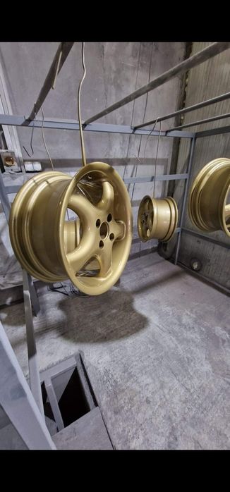 Vopsit jante electrostatic