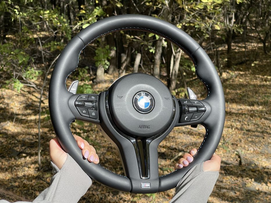 Руль BMW black edition E90 E71 E70 E84 / руль на бмв е серии /руль bmw
