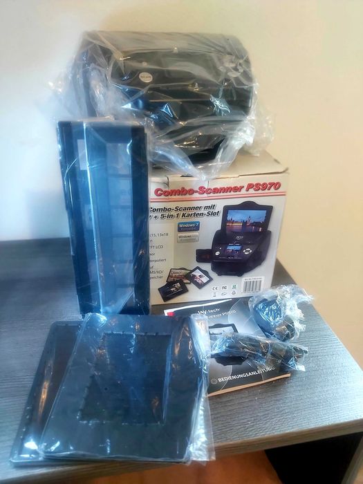 Scanner Foto/Film JAY-tech – NOU –Digitalizare Diapozitive și Negative