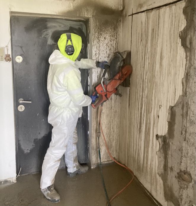 Taiere ,  spart beton , demolari