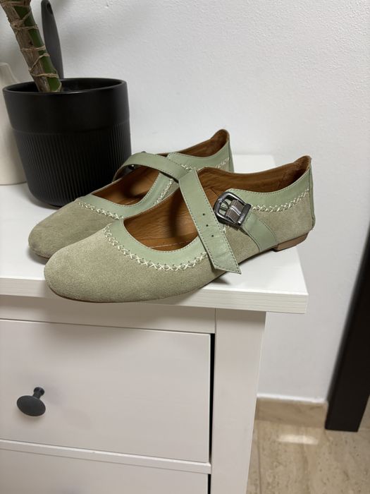Balerini Dasha 38 piele intoarsa