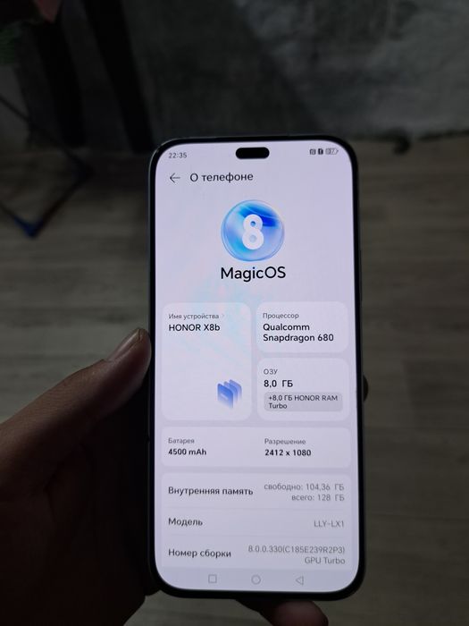 Продам отличный телефон Honor X8B 128gb