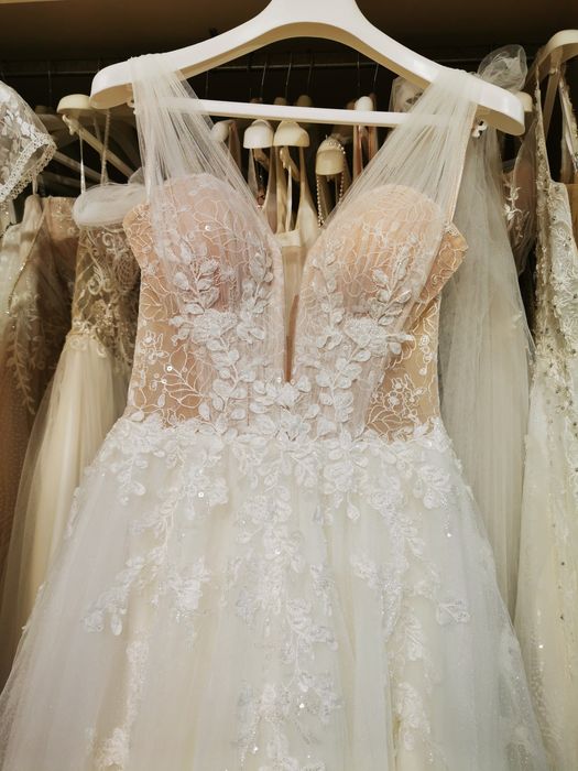 Rochie de mireasă ALICE, Xs/S preț 1800 lei