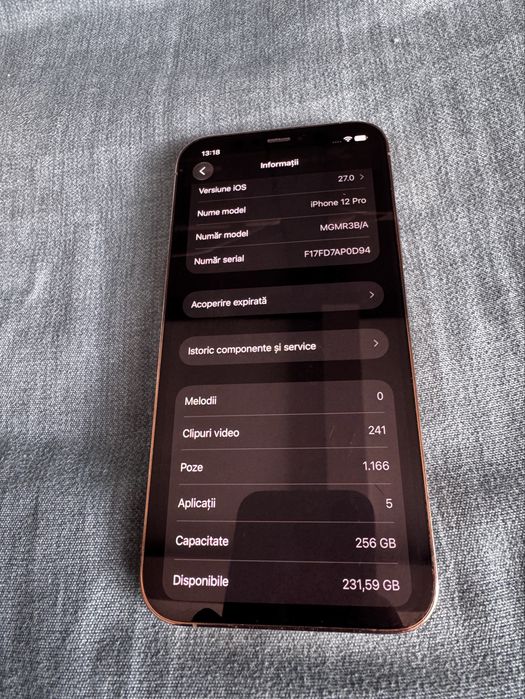 Iphone 12 pro gold 256gb
