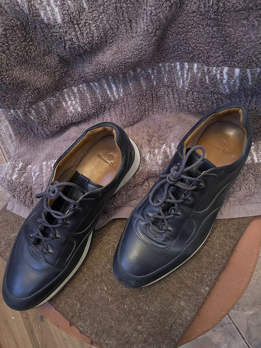 Продам мурскую обувь кожанные кроссовки MASSIMO DUTTI