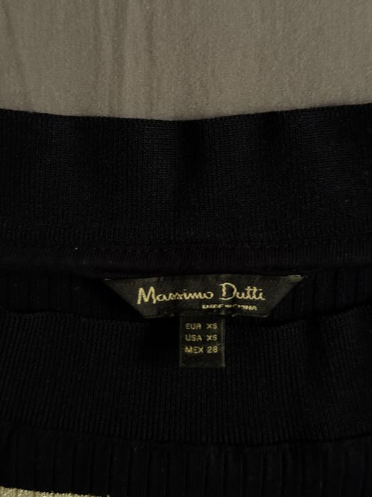 Трикотажное платье Massimo Dutti