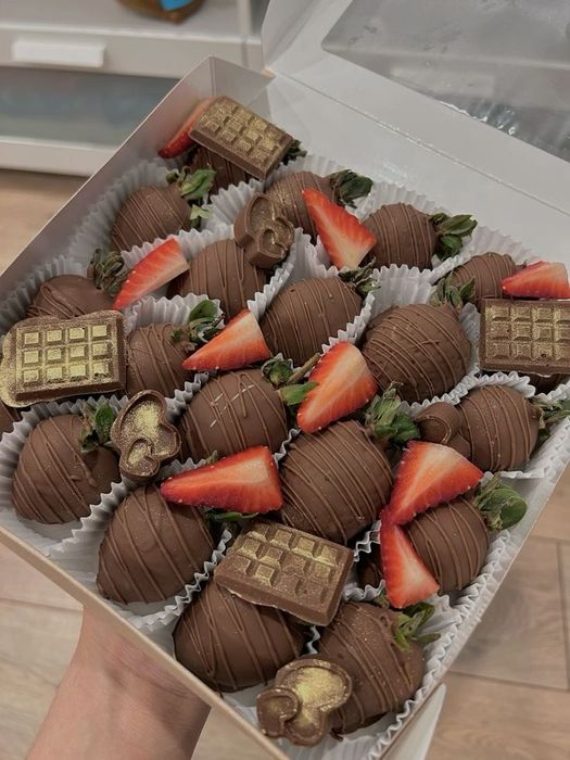 Клубника в шоколаде