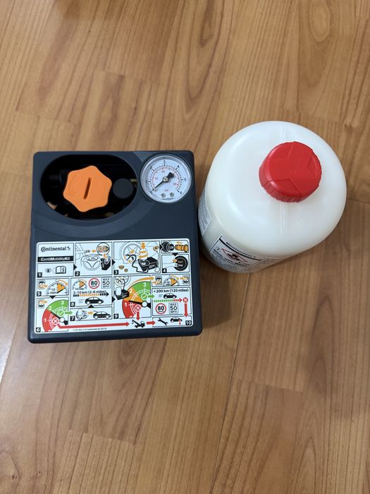Kit pana auto, solutie si compresor