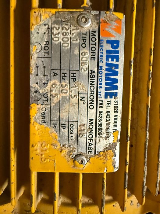 Masina de taiat / fasonat fier beton - Leadermec - Italia 20 mm