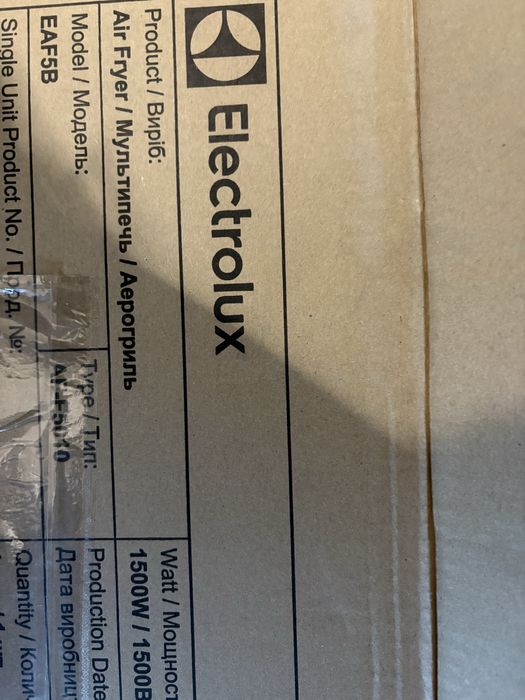 Friteuza aer cald Electrolux 700 XL EAF5B