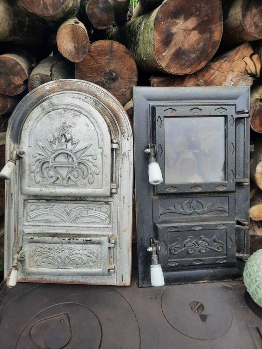 Ușițe sobă folosite dar funcționale