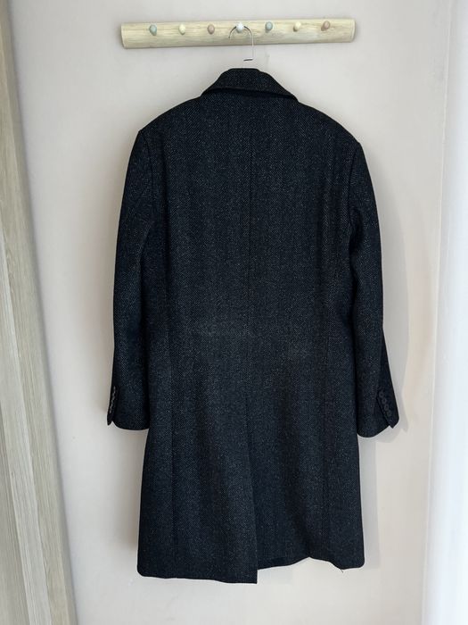 Мъжко двуредово палто от вълна, Zara, размер М