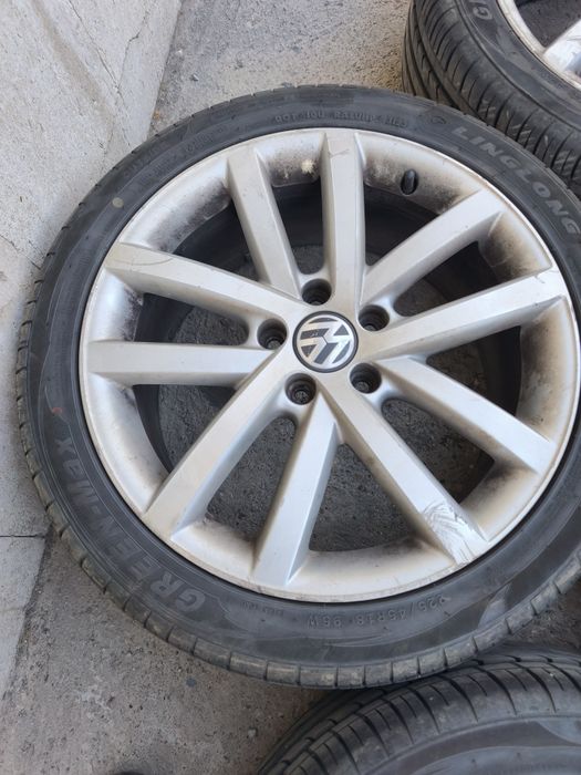 Оригинални VW Vancouver 18" джанти с летни гуми 225/45