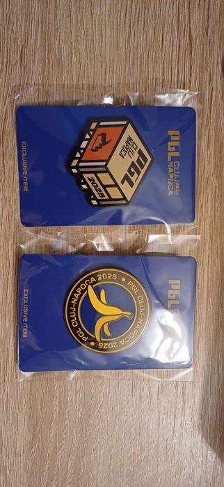 Ecuson pin PGL Cluj-Napoca  2025 originale sigilate