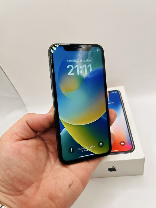 iPhone X 64GB Space Gray  100%