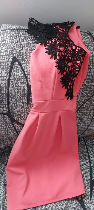 Donez rochie scurta roz